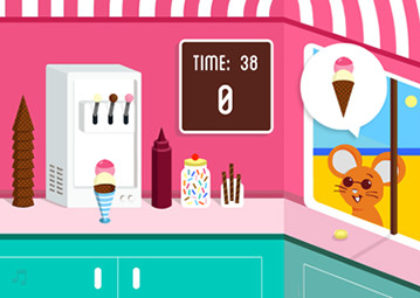 Leicester's Ice Cream You Scream - Flash game