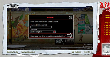 Umbro - Flash website with PHP